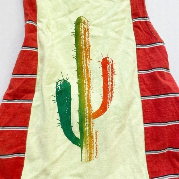 CourtneyCourtney Halter Tie Dress 5/6 Twirl Twirly Skirt Cactus Southwestern - Picture 5 of 9